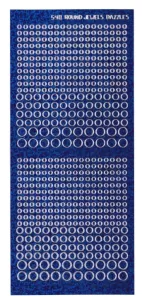 Blue Sparkle Jewel Dazzles™ Stickers